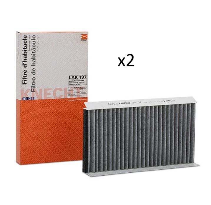 Salono filtrai angliniai LAK197 KNECHT (MAHLE) 2vnt.