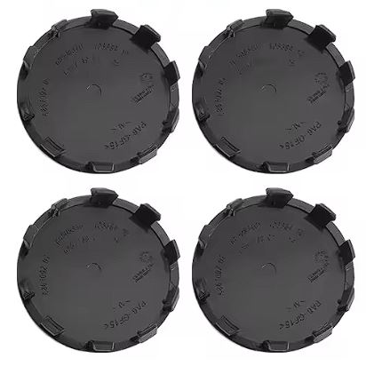 Ratlankių dangteliai 68mm / mėlyna/balta /  4vnt.