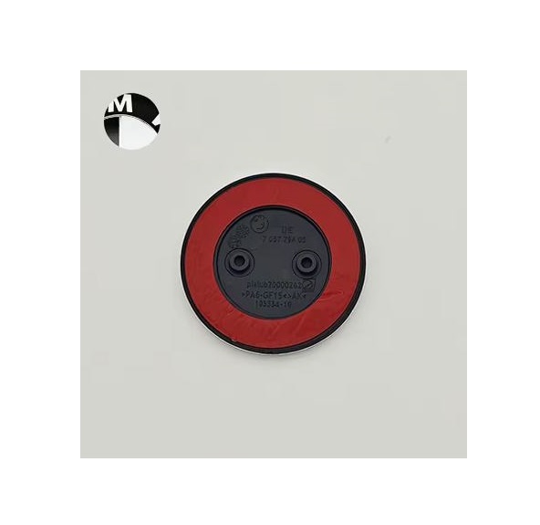 F10/F11 82mm emblema 2pin / juoda/balta
