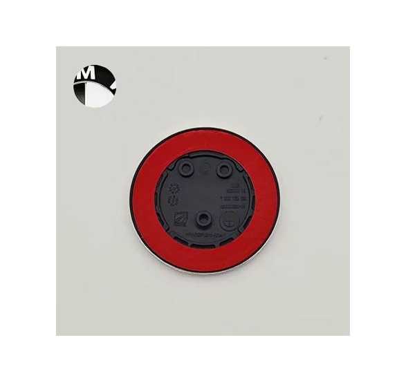 F3x 82mm emblema 3pin juoda/balta