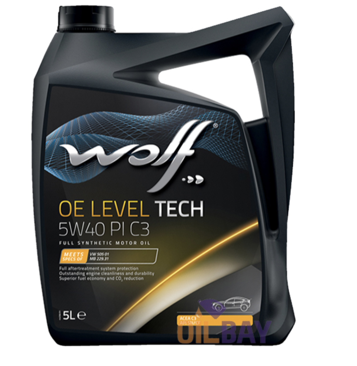 WOLF OE LEVELTECH 5W40 PI C3 5L