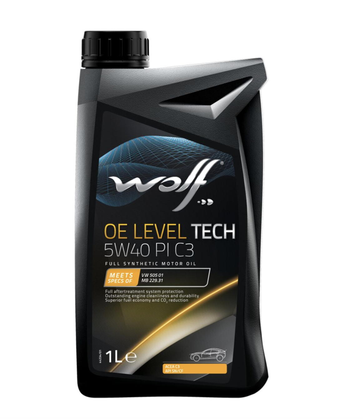 WOLF OE LEVELTECH 5W40 PI C3 1L